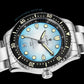CADISEN Mechanical Automatic Watch Luxury Sapphire Japan MIYOTA 8215 Blue Wristwatch Ceramic Ring Waterproof Gift Men Watch