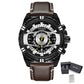 MEGIR Luxury Casual Men Watches Fashion Sports Military Wristwatch Calendar Luminous Quartz Chronograph Clock Montre Homme 2118