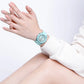 NAVIFORCE Women's Waterproof Watch Fashion Casual Luminous Display Quartz Wristwatch with Silicone Band Reloj Mujer High Quality