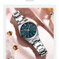CURREN Fashion Luxury Brand Women's Watches New Simple Quartz Wristwatch with Stainless Steel Bracelet Luminous Hands