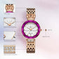 MEGIR Rhinestone Elegant Women Luxury Brand Watch Female Diamond Wristwatch Clock Ladies Sport Casual Watches Relogio Feminino