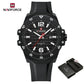 NAVIFORCE Brand 2025 Fashion Men's Watch Sport Military Calendar Quartz Wristwatches Male Luminous 5ATM Waterproof Male Clock