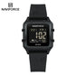 NAVIFORCE Watch for Women Multifunction Digital Luxury Watches Auto Time Date Week Display Silicone Strap Waterproof Girl clock