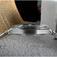 San Martin 40mm Enamel Spiral Dial Integrated Bracelet Men Diver Watch Miyota 9015 Automatic Mechanical Waterproof 200m SN0148