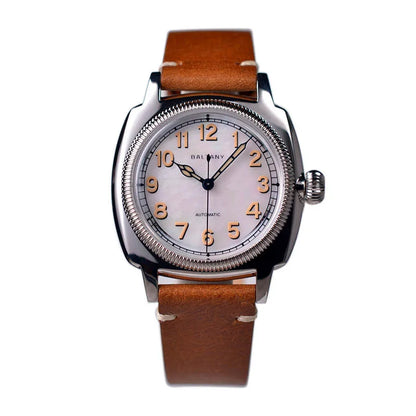 Baltany S4015 1926s Tribute Dress Watch Man Luxury 9039 Mechanical Watch Sapphire 20ATM Burnt Blue Hands Retro Automatic Watch