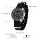 CADISEN 2026 New Men's Watches Luxury Quartz Wrist Watch For Men Canvas Japan VK68 Speed Chronograph Automatic Gift With Box