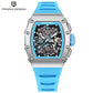2026 PAGANI DESIGN New 40MM Bucket shaped Hollow Leisure Fashion Men's Quartz Watch Sapphire Glass Quartz Watch Clock