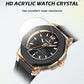 NAVIFORCE Fashion Watch for Women 5ATM Waterproof Silicone Strap Auto Date Display Night Illumination Ladies Elegant Watch Gift