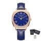 MEGIR Fashion Women Watches Luxury Diamond Leather Ladies Bracelet Female Quartz Wristwatches Dress Clock Relogio Feminino 7029