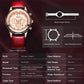 MEGIR Luxury Women Bracelet Watches Fashion Quartz Sport Ladies Wristwatch Leather Dress Clock Chronograph Reloj Hombre 2042
