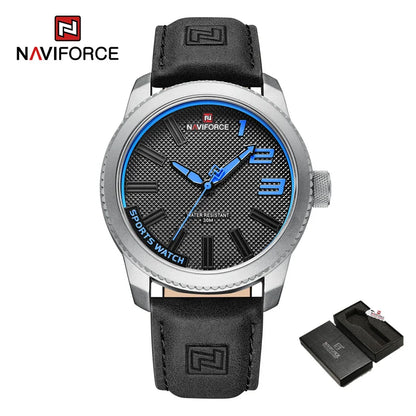 NAVIFORCE Original Watch for Male Waterproof Quartz Clock Men's Military Sports Fashion Business Wristwatches Top Brand Watch