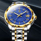 LIGE Top Brand Luxury Automatic Mechanical Watches For Men Fashion Tungsten Steel Waterproof Sapphire Watch Men Reloj Hombre+BOX