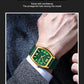 CURREN Elegant Men's Watch with Day-Date Display Formal Classic Quartz Wristwatch with Luminous Hands Casual Wear Gift for Him