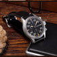 Baltany 39mm Military Chronograph Watch Man S5045 Sapphire Crystal 10ATM Stainless Steel VK67 Calendar Retro Quartz Wristwatches