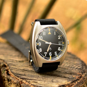 Baltany S2001 36MM W10 Military Watch Man Stainless Steel Mechanical Wristwatches Waterproof Vintage Pilot Automatic Field Watch