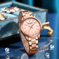 CURREN Fashion Brand Watches for Women Simple Casual Stainless Steel Bracelet Quartz Pointers Wristwatches Luminous Hands Clock