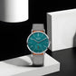 SEESTERN 2024 New Men Watch Automatic Business Wristwatches ST1701 Movement Ultra Thin Clock Top Brand Luxury  Fashion Casual