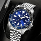 CADISEN New Luminous Men Mechanical Wristwatches Ceramic Bezel Sapphire Glass NYLON Band Automatic Watch Men Relogio Masculino