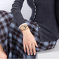 NAVIFORCE Women Watch Unique Design of Heart-Shaped Dial Quartz Analog LCD Digital Watches Fashion Casual Girlfriend Gifts Clock