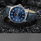 NAVIFORCE Luxury Brand Watch Alloy Case Leather Band Men Watches Quartz Sports Wristwatch Male Calendar Clock Gift reloj hombre