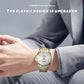 CURREN Classic Fashion Brand Watches for Men Business Quartz Luminous Hands Wristwatches with Stainless Steel Strap