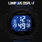 NAVIFORCE Men's Fashion LCD Digital Wristwatch 50m Waterproof Sports Silicone Strap Watches for Man Casual Electronic Male Clock