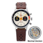 Sugess Watch of Men Chronograph Mechanical Wristwatches with Seagull ST19 Swanneck Movement Pilot Sapphire Crystal Racing V2 New