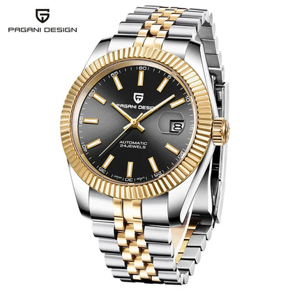 2025 New PAGANI DESIGN PD-1645 V3 Men's Mechanical Watches Business Sapphire Glass Automatic 42MM Stainless Steel Watch for Men