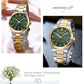 CURREN Fashion Dress Quartz Watches for Men/Women Minimalist Design Dial with Luminous Hands Stainless Steel Band