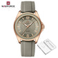 NAVIFORCE Original Women's Watches Classic Round Dial Silicone Strap 3ATM Waterproof Luxury Watch for Women Give for girls gifts