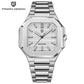 2025 New PAGANI DESIGN 37MM Square Men Quartz Watches Luxury Sapphire Glass AR Coated Business Watch VH31 Luminous Watch for Men