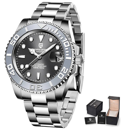PAGANI DESIGN 2026 New Japan Movement Ceramic Bezel Men Mechanical Wristwatches Fashion Sapphire Glass Diving Automatic Watches