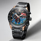 CURREN New Stylish Men's Watches Big Face 48mm Chronograph Dial Sport Quartz Wristwatches Luminous Hands Auto Date