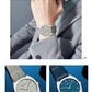 CURREN Top Brand Ultra-Thin 7mm Men's Watch Minimalist Elegant Design Quartz Wristwatch Feather-Light Leather Strap