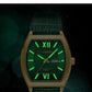 CURREN Elegant Men's Watch with Day-Date Display Formal Classic Quartz Wristwatch with Luminous Hands Casual Wear Gift for Him