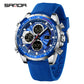 Fashion SADNA New 5105 Student Quartz Electronic Watch Sports Multifunctional Waterproof LED Men's Electronic Watch 2025