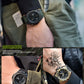 SANDA 739 Trendy Design 2024 New Arrival Alarm Mode Sports Hand Clock For Men Analog Digital Display Fashion Watch