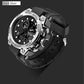 SANDA 739 Trendy Design 2024 New Arrival Alarm Mode Sports Hand Clock For Men Analog Digital Display Fashion Watch