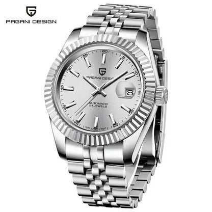 PAGANI DESIGN Mechanical Watch Men Wrist Automatic  Watches Men Waterproof Black Full-Steel Watch Clock Montre Homme newWatch