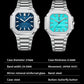 2025 New PAGANI DESIGN 37MM Square Men Quartz Watches Luxury Sapphire Glass AR Coated Business Watch VH31 Luminous Watch for Men