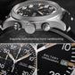 Baltany 39mm Military Chronograph Watch Man S5045 Sapphire Crystal 10ATM Stainless Steel VK67 Calendar Retro Quartz Wristwatches