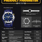 MEGIR Large Dial Watches for Men Luxury Brand Sports Chronograph Clock Waterproof Luminous Hands Quartz Wristwatch Reloj Hombre