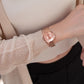 MEGIR Fashion Simple Style Women Watches Stainless Steel Strap Quartz Female Wristwatches Gift Waterproof Ladies Diamond Watch