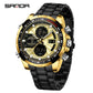 Fashion SADNA New 5105 Student Quartz Electronic Watch Sports Multifunctional Waterproof LED Men's Electronic Watch 2025