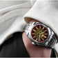 San Martin 39mm SN0144 JianZhan Dial Gada Watch Miyota 90S5 Original Design Luxury Dress Men Automatic Mechanical Wristwatch