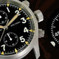 Baltany S5033 Chronograph Watch Man Pilot Watch Waterproof 100MM Sapphire Stainless Steel 39MM Quartz Military Watches For Man