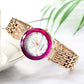 MEGIR Rhinestone Elegant Women Luxury Brand Watch Female Diamond Wristwatch Clock Ladies Sport Casual Watches Relogio Feminino