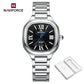 NAVIFORCE Women's Casual Watch Stainless Steel Bracelet Fashion Business Waterproof Quartz Wristwatches Ladies' Relogio Feminino