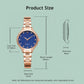 MEGIR Women Luxury Brand Watch Fashion Sport Wristwatch Waterproof Elegant Ladies Wrist Watches Clock for Female Montre Femme