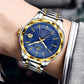LIGE Top Brand Luxury Automatic Mechanical Watches For Men Fashion Tungsten Steel Waterproof Sapphire Watch Men Reloj Hombre+BOX